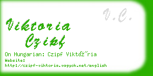 viktoria czipf business card